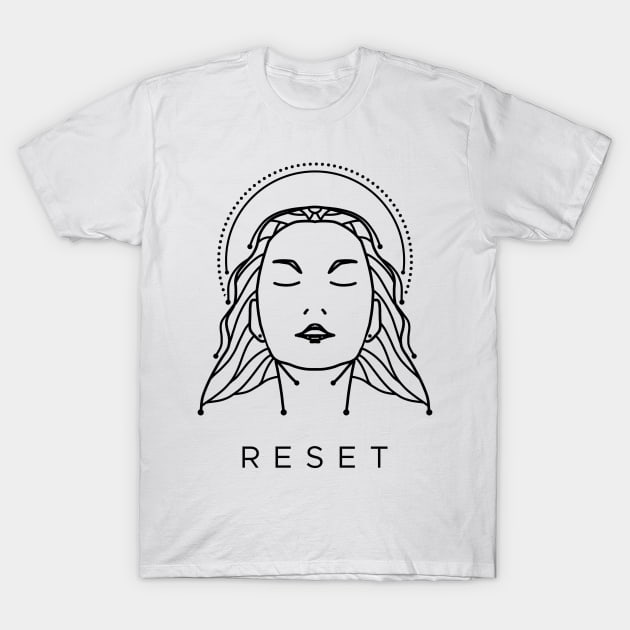 Mind And Body Reset T-Shirt by Joseph Mercado Art